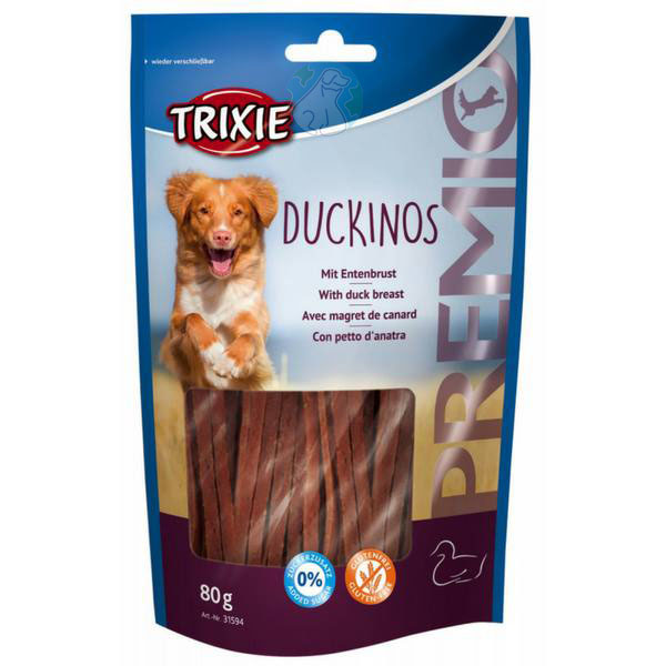تشویقی نرم نواری اردک 80گرمی Trixie